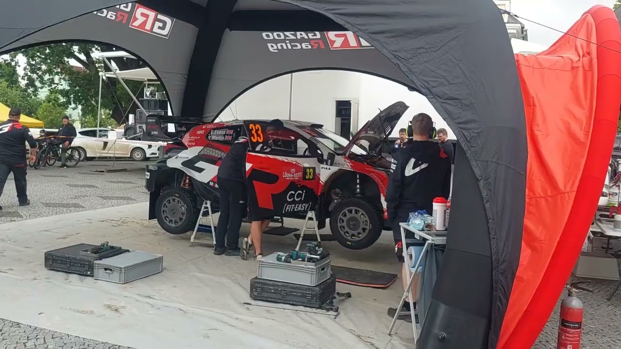 Lõuna-Eesti ralli 2026 hooldusala ja paraad