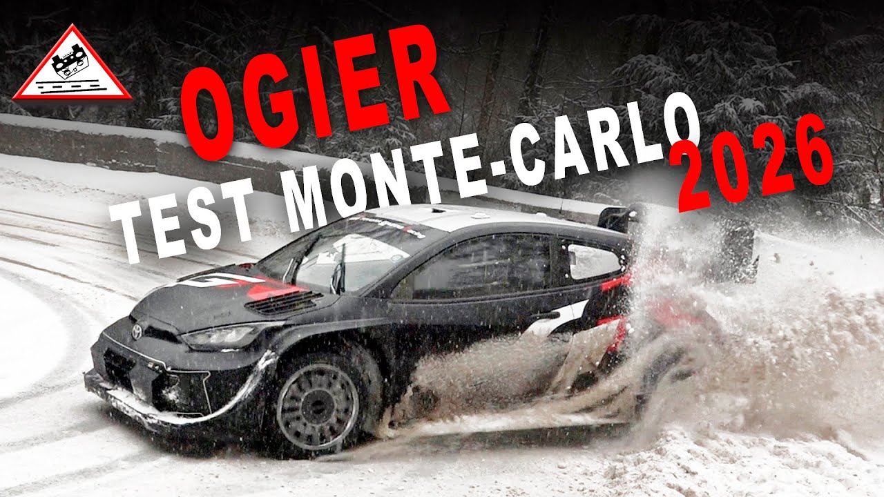 Ogieri Monte Carlo ralli 2026 eelne test, Passats de Canto