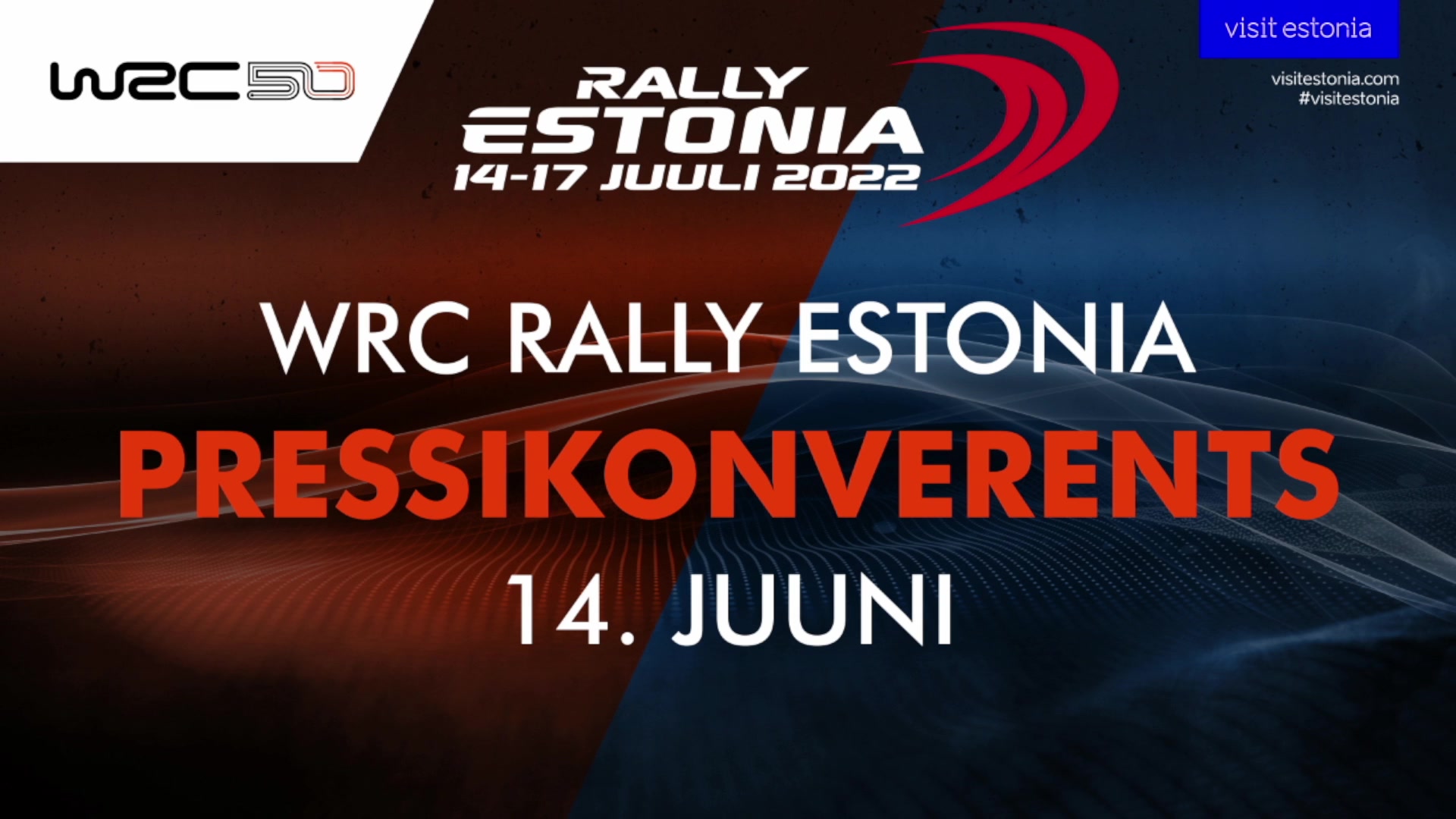 Rally Estonia 2022 ametlik pressikonverents