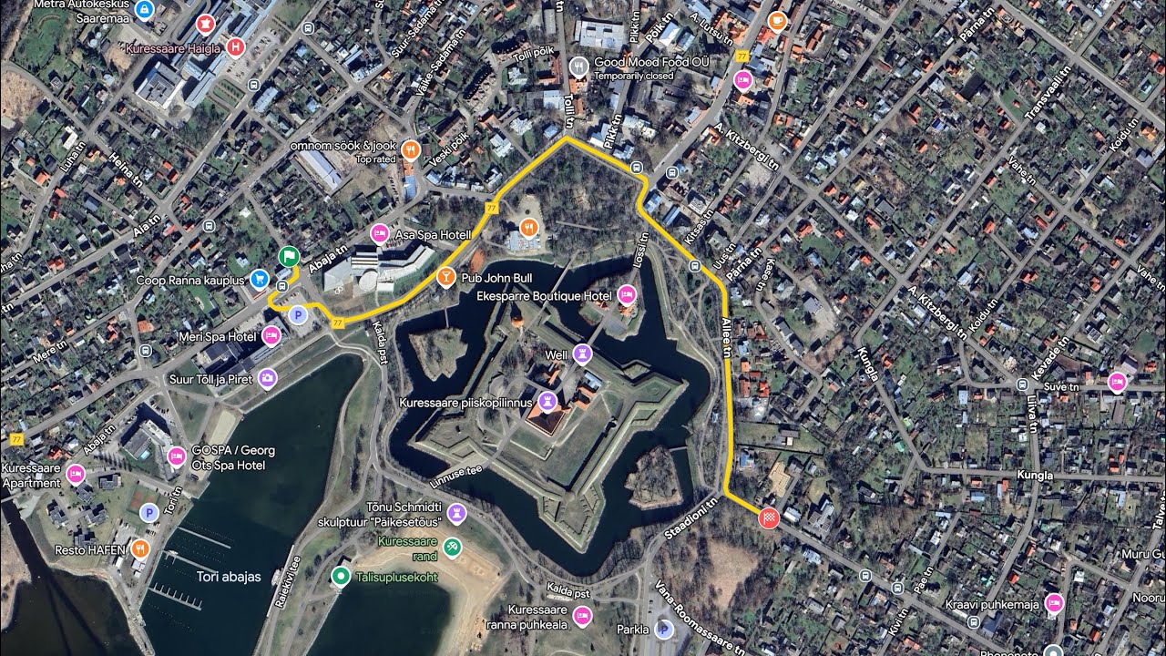Saaremaa Rally 2025 SS3 kiiruskatse rajajuhis