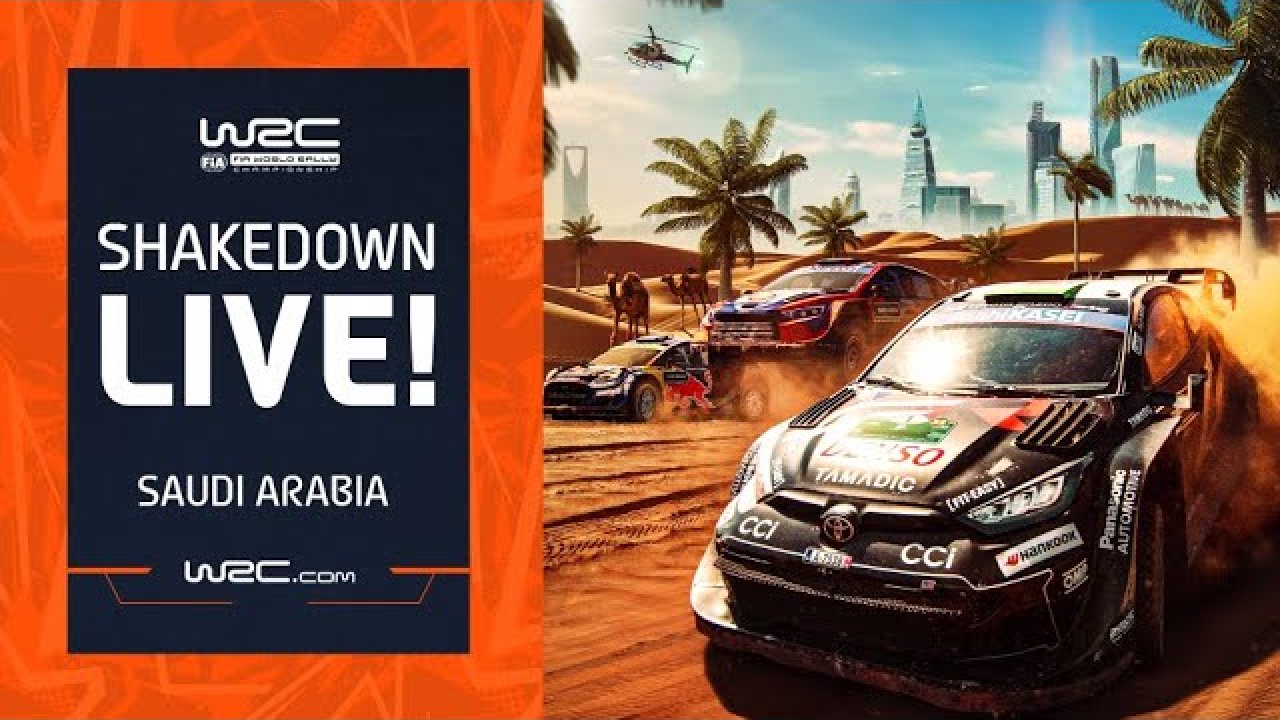 Saudi Araabia Ralli 2025 shakedown testikatse otseülekanne