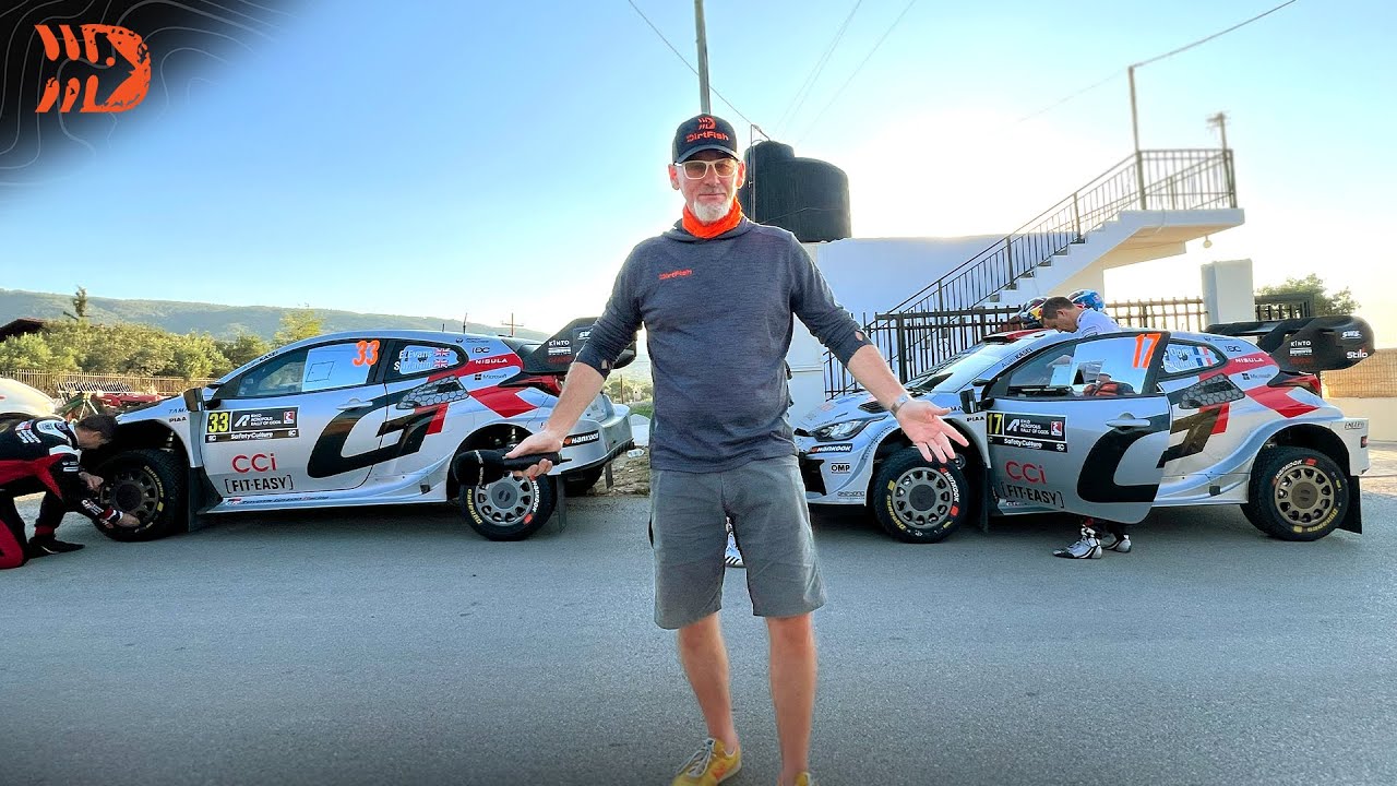Kreeka ralli 2025 reede hommikused intervjuud, DirtFish