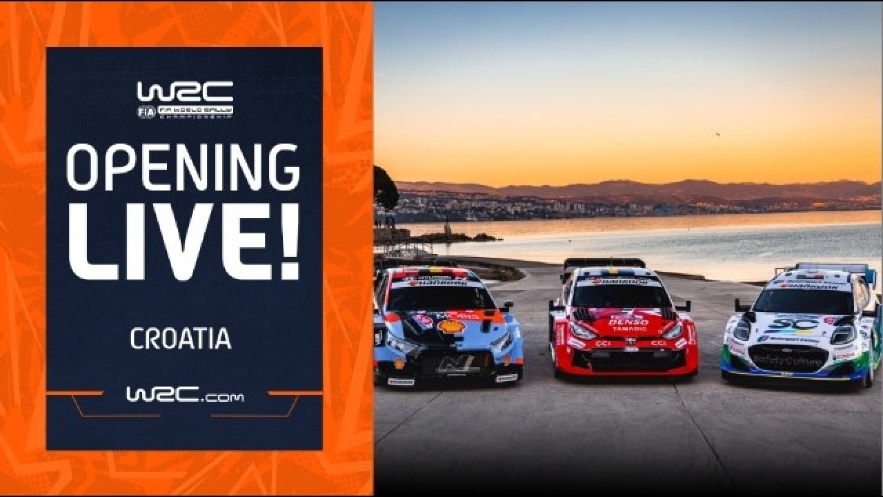Horvaatia ralli 2026 avatseremoonia
