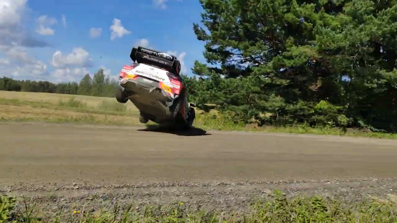 Sesksi avarii SS14 Leustu 1, Soome ralli 2026, RTWteam