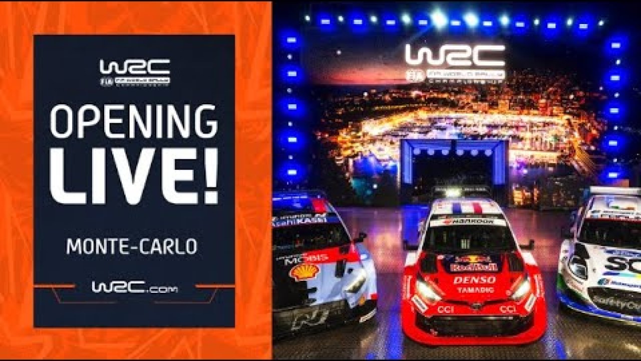 Monte Carlo ralli 2026 avatseremoonia otseülekanne Monte Carlo ralli 2026 avatseremoonia otseülekanne