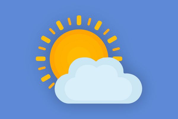 Сегодня, 7 июня 2025, в Эстонии переменная облачность, дожди и грозы