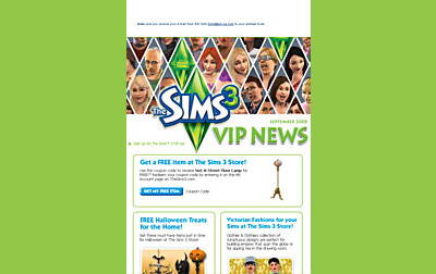 The Sims 3 Vip News September 2009