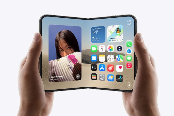 Apple esitles oma esimest volditavat iPhone-i, iPhone Duo