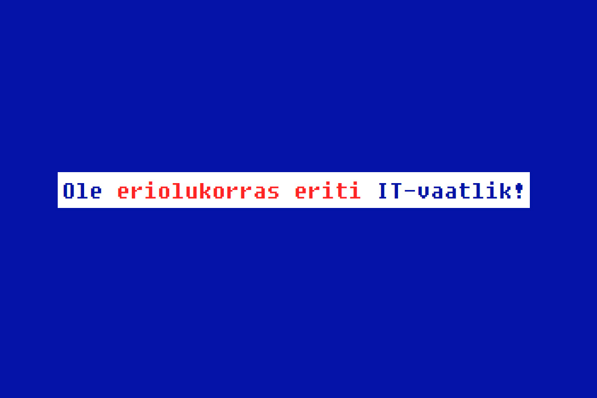 RIA hoiatab: Ole eriolukorras eriti IT-vaatlik