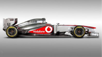 Vodafone McLaren Mercedes MP4-28 esitlus - 2013