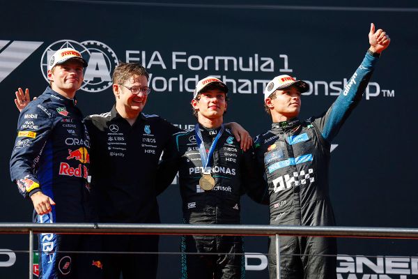 Antonelli võitis Madridi toimunud Hispaania GP ja kasvatas MM-sarja edu Antonelli võitis Madridi toimunud Hispaania GP ja kasvatas MM-sarja edu