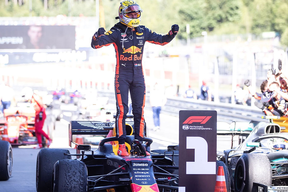 Austria vormel-1 etapi võitis üllatuslikult Verstappen