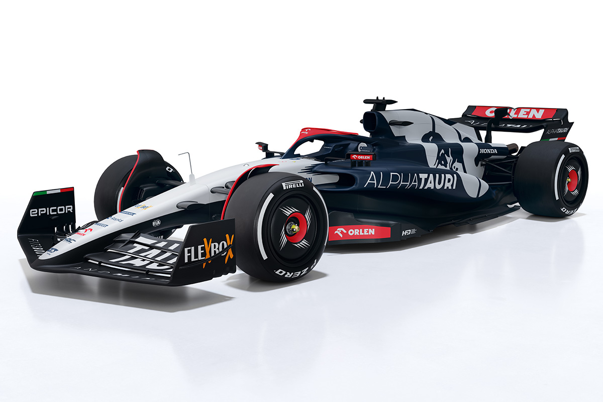 Scuderia AlphaTauri 2023. aasta masina, AT04 pildid