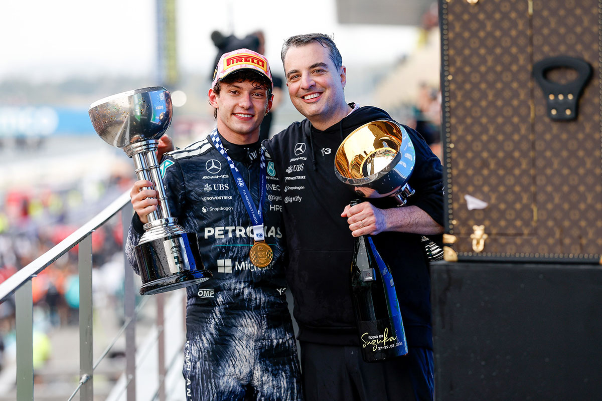 Turvaauto pööras Jaapani GP pea peale, Antonelli haaras MM-sarjas liidriohjad