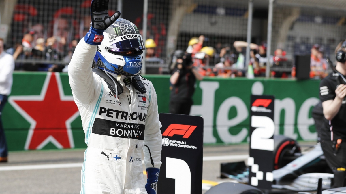Valtteri Bottas võitis Hiina GP 2019 kvalifikatsiooni