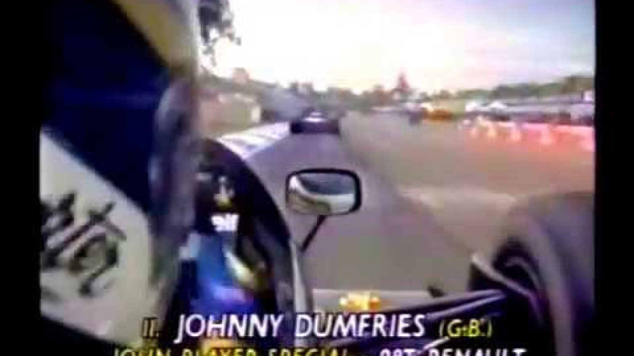 Austraalia GP 1986 - Johnny Dumfries ring