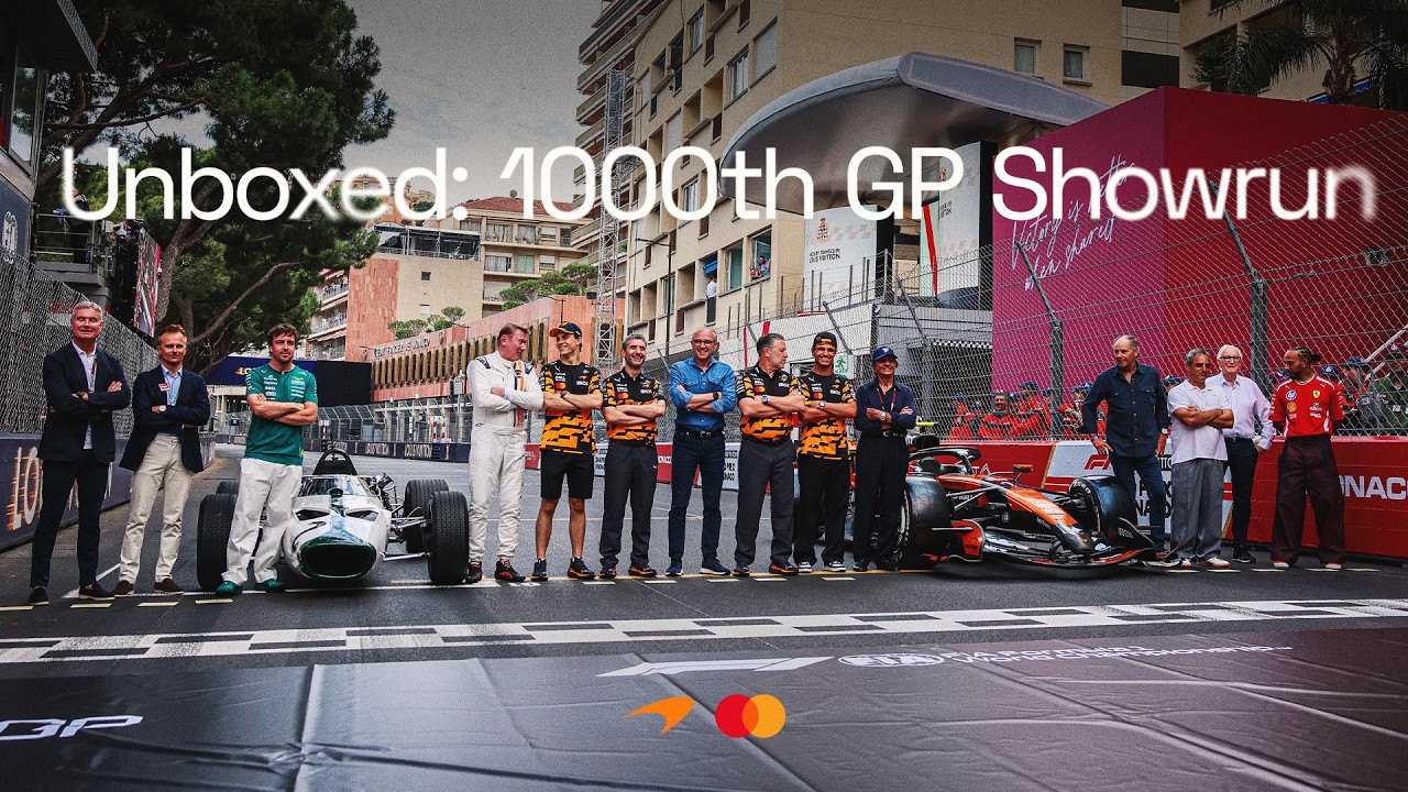 McLaren Racing tähistas 2026. aasta Monaco GP-l oma 1000-ndat starti