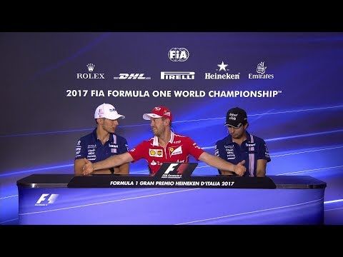 Itaalia GP 2017 - neljapäevane sõitjate pressikonverents