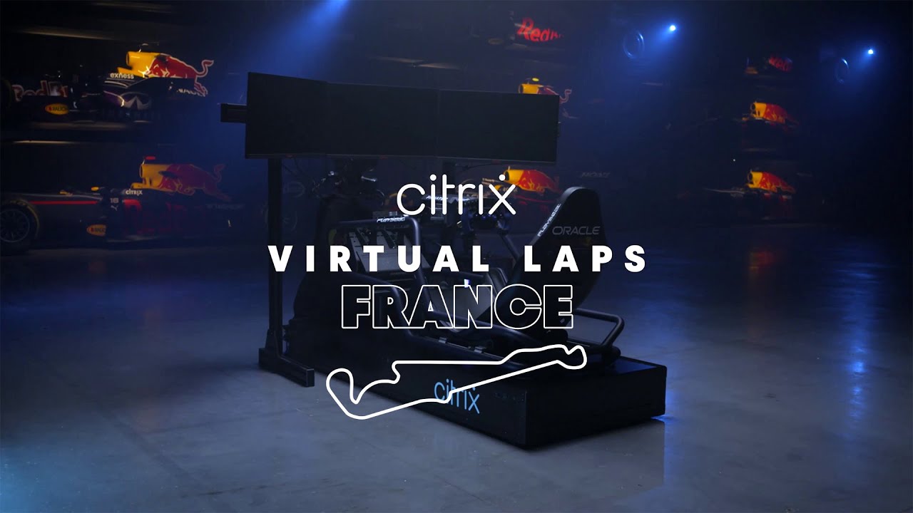 Verstappen Paul Ricardi ringrada virtuaalselt läbimas