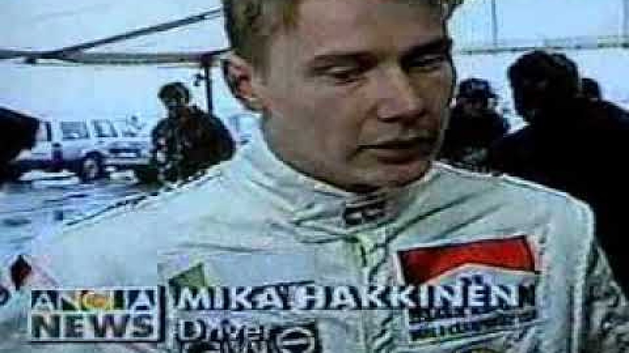Mika Häkkinen - esimene test Lotus'e roolis 1991