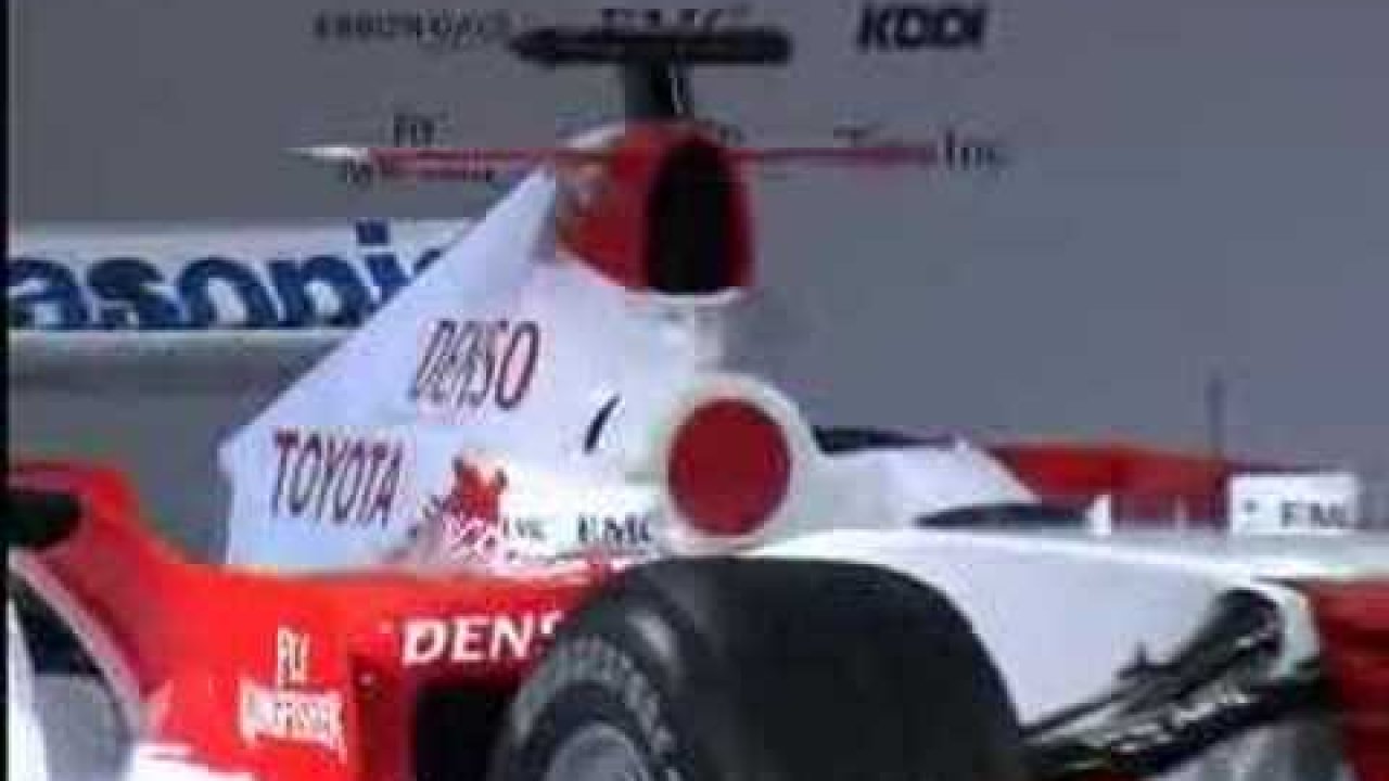 Toyota TF107 esitlus