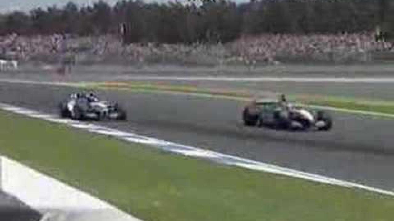 Saksamaa GP 2001 - Kimi Räikkönen vs Juan Pablo Montoya