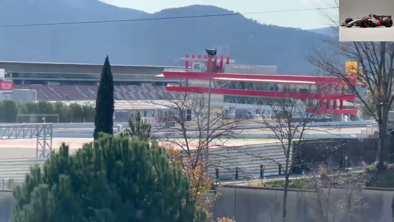 Audi vormel-1 tiimi R26 masina esimene test