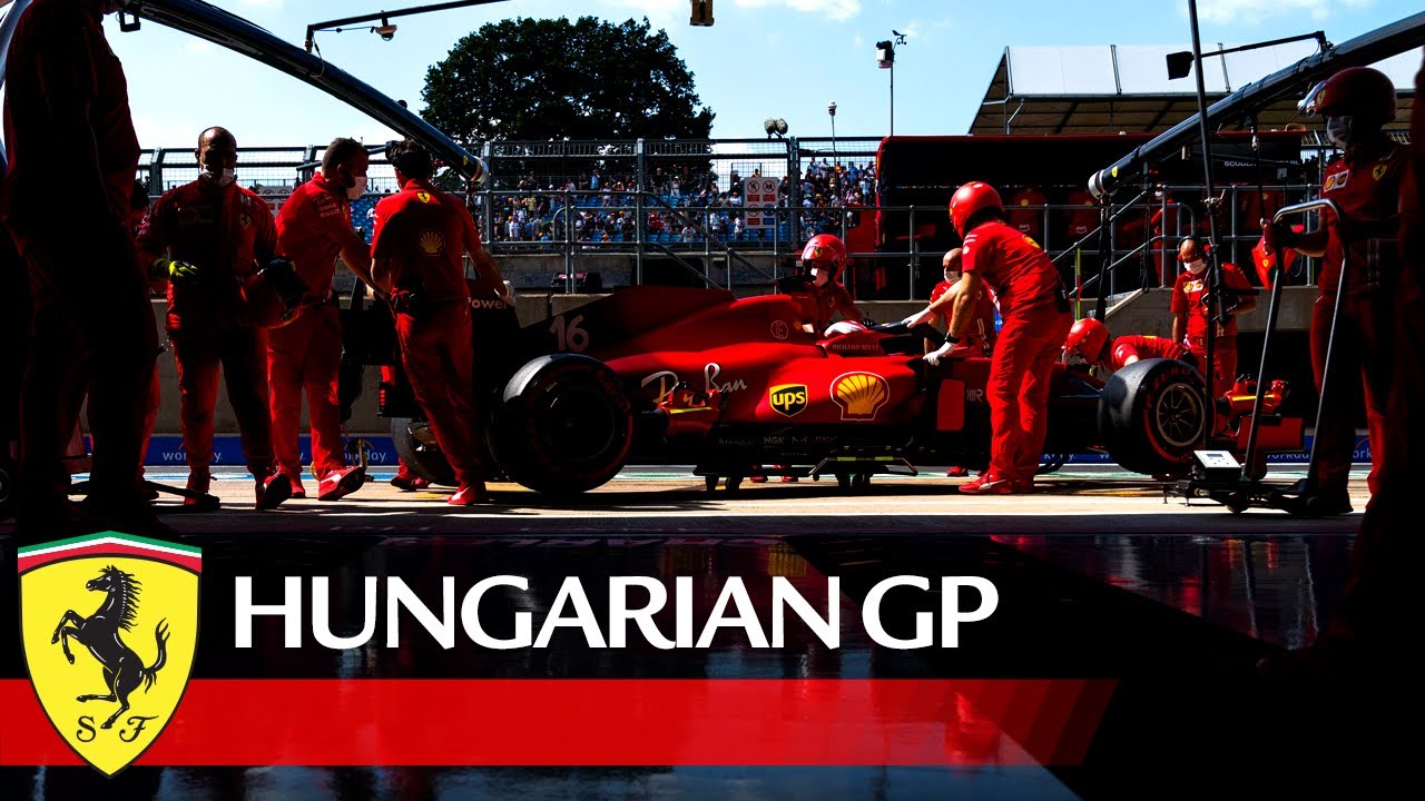 Ferrari meeskonna Ungari GP 2021 eelvaade