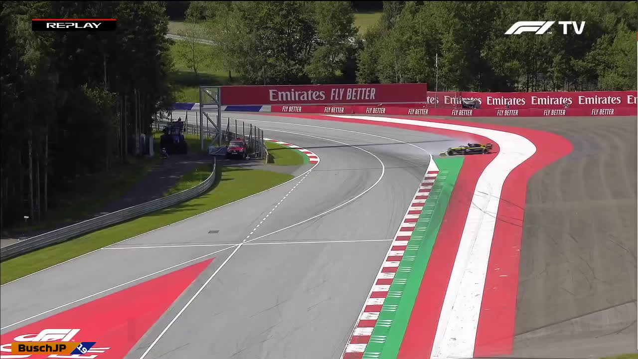 Ricciardo õnnetus Steiermargi GP teisel vabatreeningul