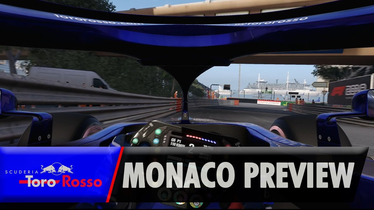 Monaco GP 2019 - eelvaade, Toro Rossi ja Albon