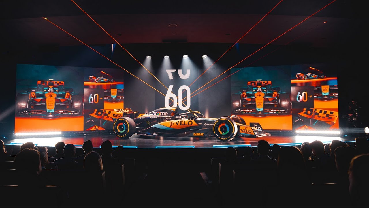 McLaren vormel-1 meeskonna MCL60 auto esitlus