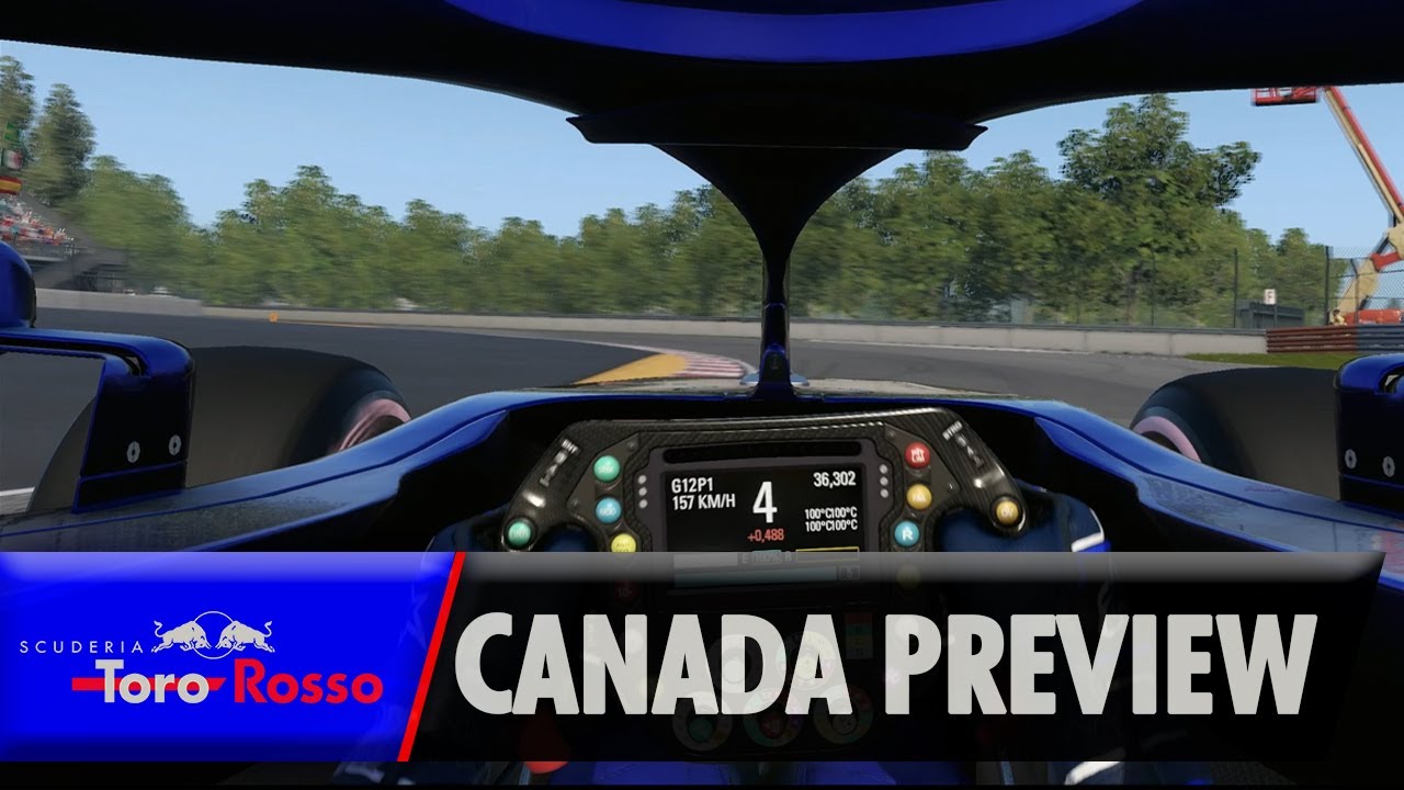 Kanada GP 2019 - virtuaalring, Daniil Kvyat, Toro Rosso